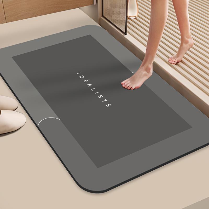 Zahustená absorpčná podložka do kúpeľne jednoduchá rohožka odolná voči špine rohožka do domácnosti do kuchyne rýchloschnúca podložka pod nohy protišmyková rohožka do predsiene