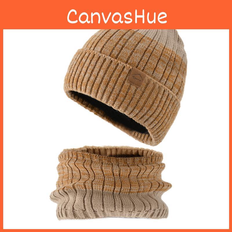 Winter Knitted Hat For Women Men With Lining Warm Thick Beanie For Outdoor Activities