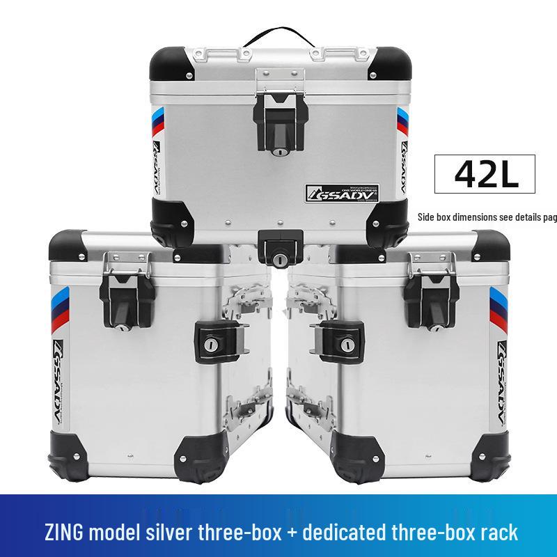 GSADV Aluminum Alloy Guard Bar Bumper for BMW S1000XR Side Box and Trunk Modifications.