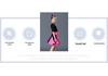 Girls' Short-Sleeve Latin Dance Skirt – Spring/Summer Competition and Practice Costume