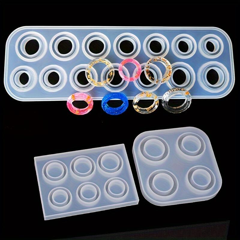 Resin Ring Mold Silicone Set for Jewelry Epoxy Resin Casting Mold