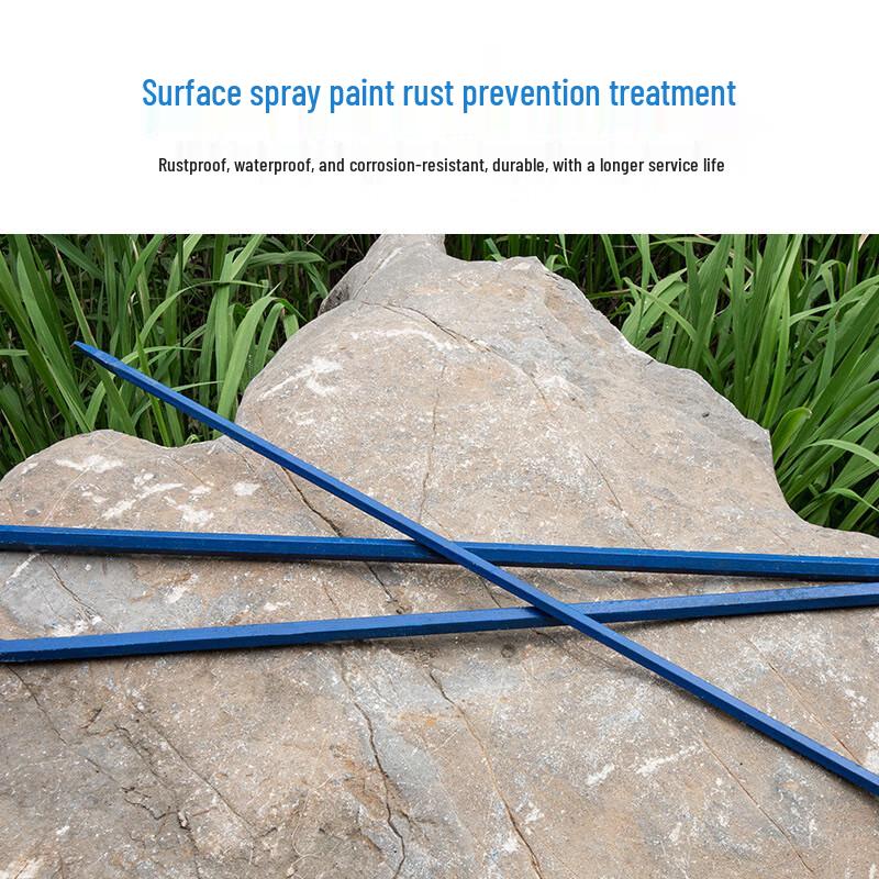 Heavy-Duty Hexagonal Pry Bar with Nail Puller