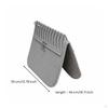 Foldable Dish Drain Mat SpaceSaving Detachable Rack NonSlip Kitchen Accessory