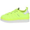 × Adidas Originals Leather Round Toe Lace-Up Low-Top Sneakers Unisex Sneakers Bright-Yellow I209S4M00050M3019N11