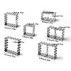 6Pcs Wave Blessing Frame Biscuit Mold Stainless Steel Cookie Cutter  Kindergarten
