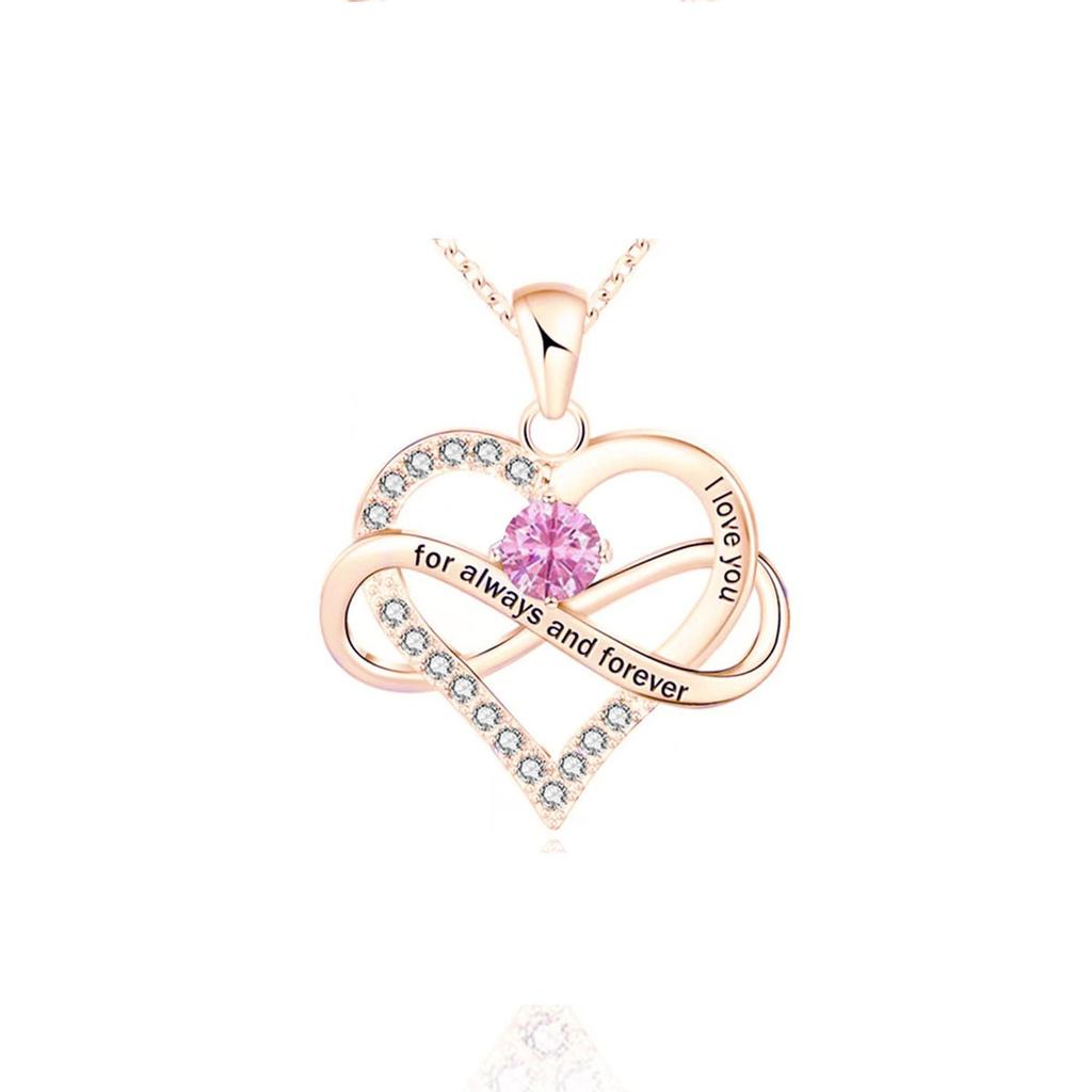 Love letter pendant Twelve stars letter necklace Women's fashion love collarbone chain pendant