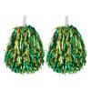 2 stk Cheerleader Pom Poms metallisk folie Cheerleader Pom Poms Håndblomster med håndtak for sportskonkurranser feiringer