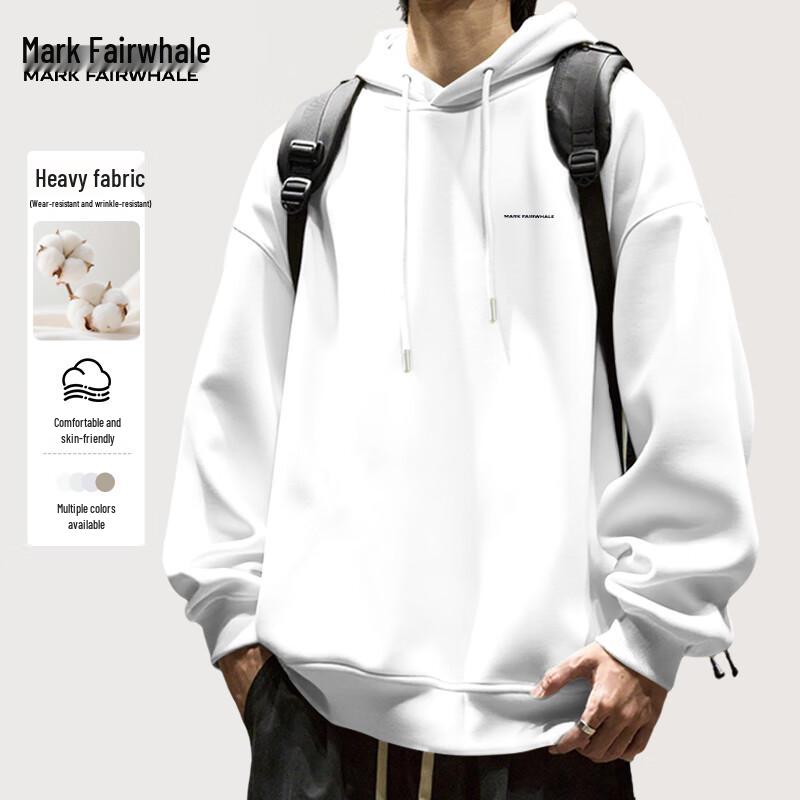 Mark Fairwhale Herren Herbst Lockerer Kapuzenpullover