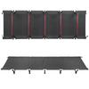 Outdoor Foldable Bed Camping Portable Aluminum Alloy Sleeping Cot with Storage Bag