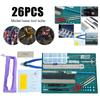 26Pcs Gundam Modeler Basic Tools Kit Car Model Building Craft Set Model Base Tool Suite
