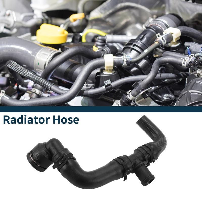 Motoforti Radiator Hose Heater Hose Radiator Outlet Hose Pipe for Porsche Macan Rubber Downpipe Black 1 Pc