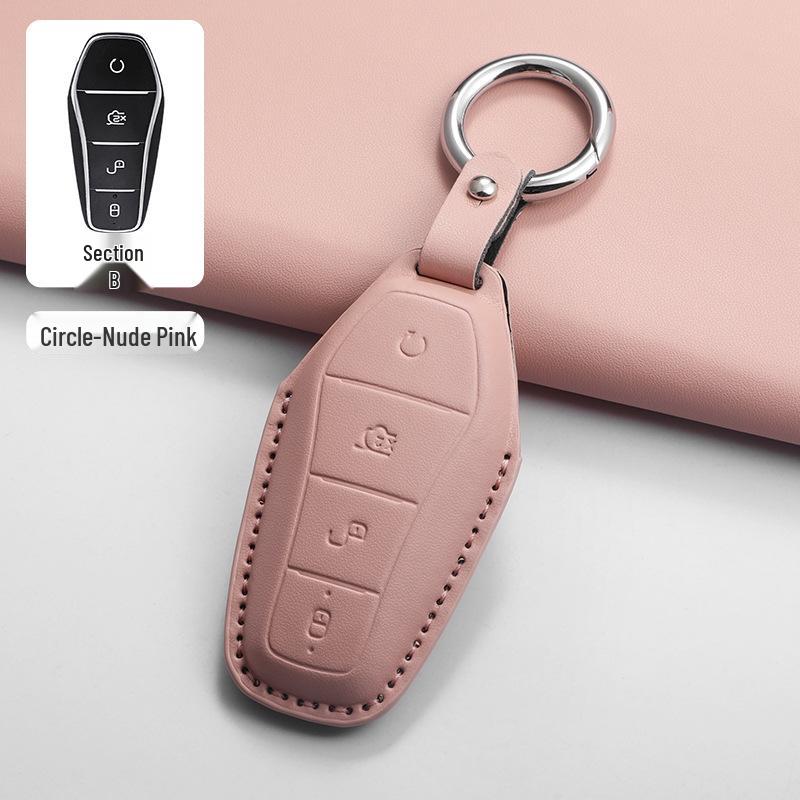 BYD Key Case for Han, Qin Plus DMI, Song Pro, Tang L, Yuan 05, Seagull, Seal 06, Dolphin Cross-border