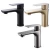 VEMUSE Gunmetal Grey Stainless Steel Basin Faucet