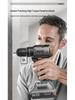 Cordless Brushless Impact Drill: Multifunctional Electric Screwdriver & Pistol Hand Drill for Household Use.