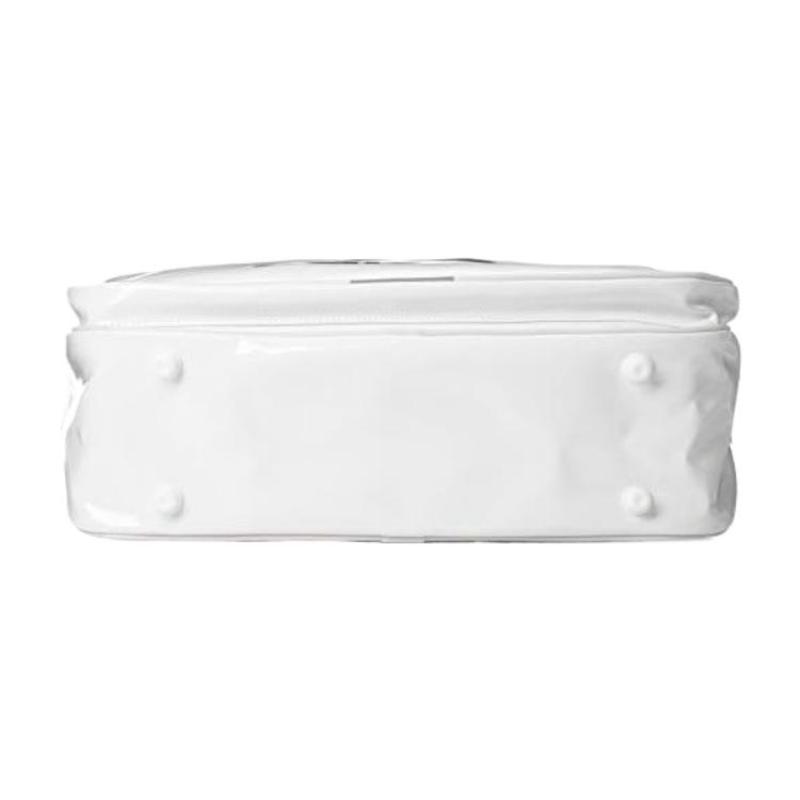 Adidas Polyurethane Sports Bag, Travel Bag, Shoulder Bag Unisex White Adidas CX4041