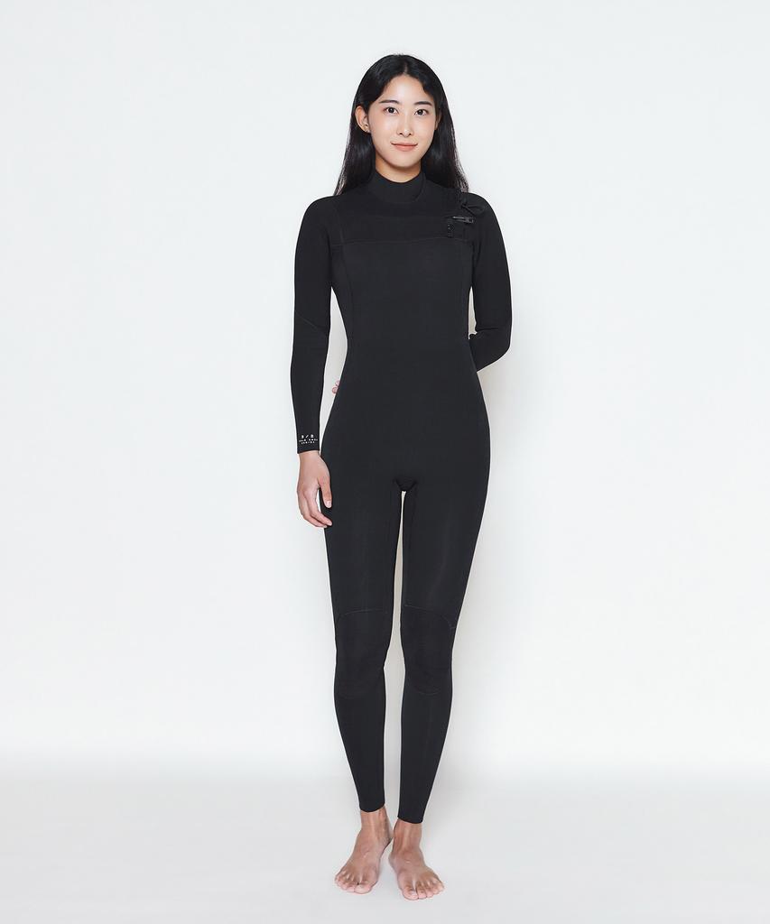 Coastlines 3/2 Chest Zip Women'S Surfing Wetsuit