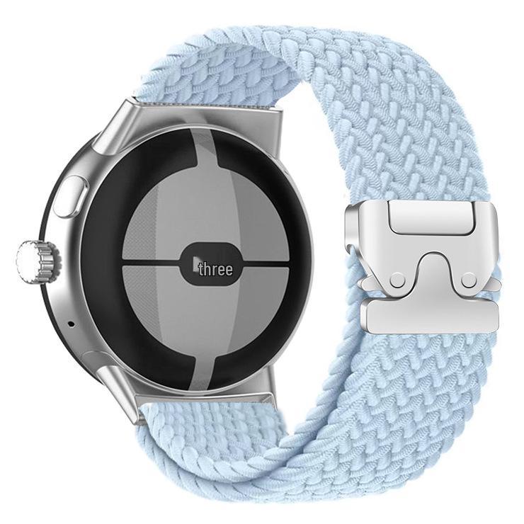 Braided Nylon Paracord Watch Band for Google 41MM/45MM