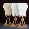 Elegant Chinese Style Bamboo Fan Stand Holder Bracket Rack Stand for StablesStylish Desktop Decoration Home Office Decor