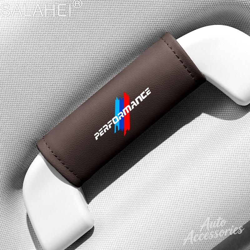 AAACB1 Car Roof Handle Cover Pull Gloves For BMW Performance E28 E30 E36 E39 E46 E60 E64 E70 E71 E85 E87 E90 E83 F10 F20 F21 F30 E80 M3