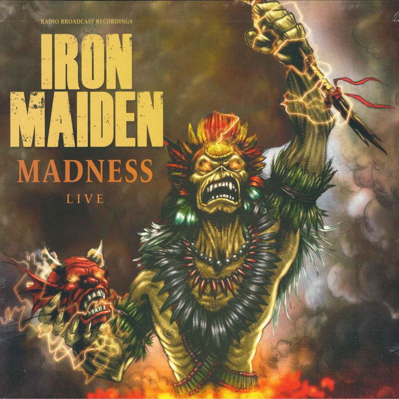 

LP Record IRON MAIDEN - Madness Live LM8036 Laser Media 2021 UK & Europ Rock