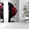 2pcs- Japanese Solo Samurai Polyester Curtains, Pole Bag Curtains 42*84, Bedroom, Living Room, Home Room Decoration