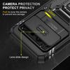 For Google Pixel 8 Pro Armor Series Kickstand Phone Case Slide Camera Protection PC+TPU Cover