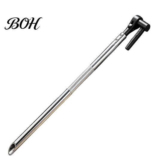 Anti Slip Locking Wrench for Trailer Winches Ratchet Cargo Winch Tensioner Wrench, Heavy-Duty Truck Strap Tool, Bar, Reversible Ergonomic Lever Heavy