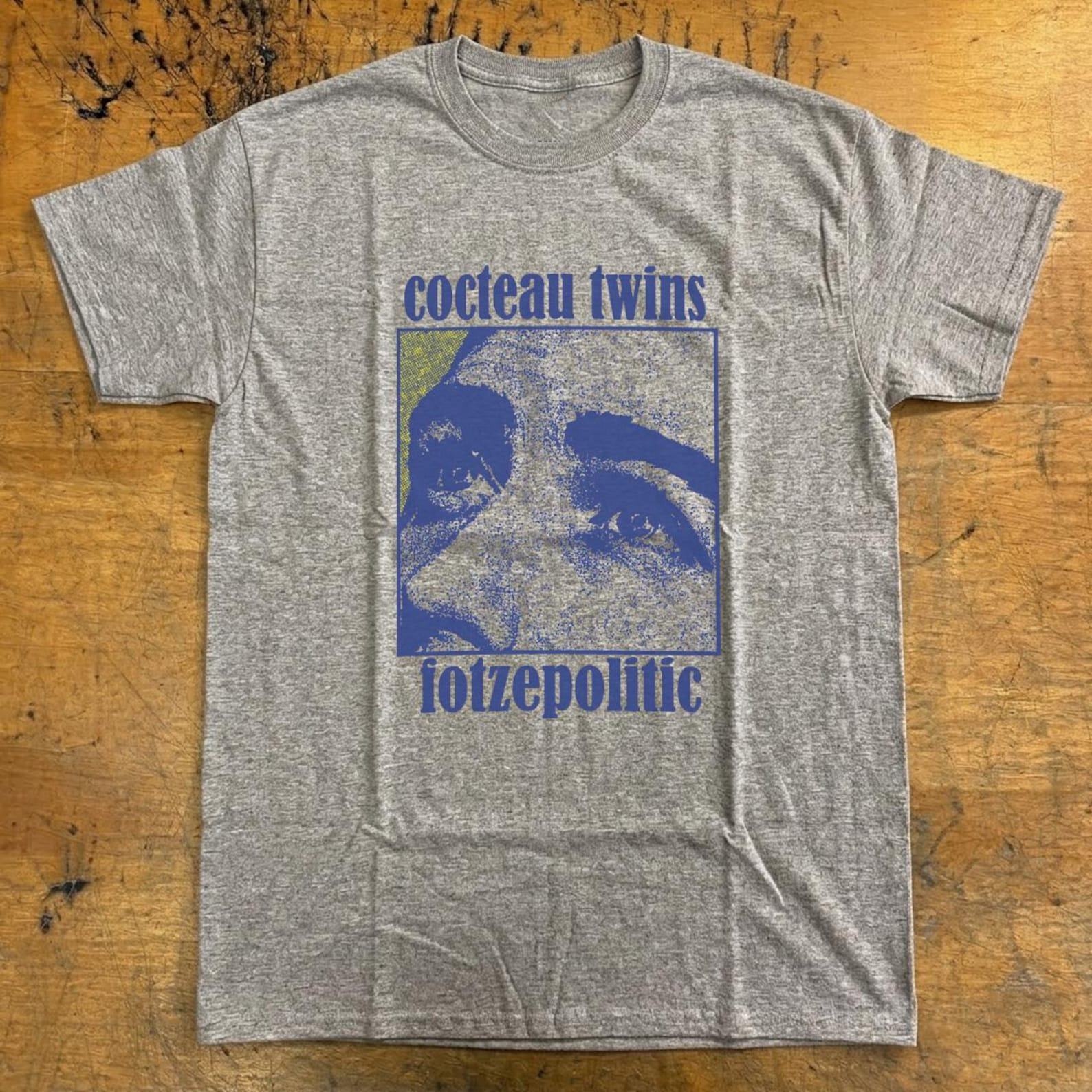Cocteau Twins Fotzepolitic T shirt, 90s Retro Band Tee, Alt Rock Cotton Unisex M