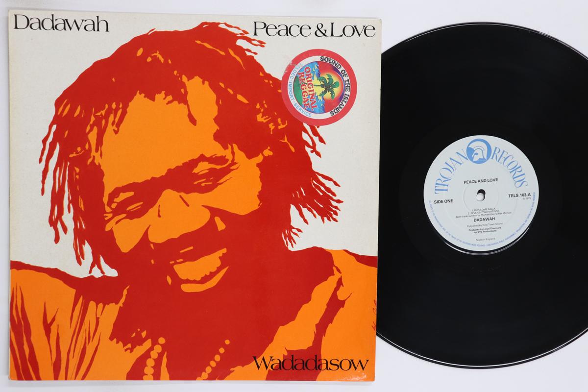 LP Пластинка DADAWAH  Мир и Любовь  Wadadasow TRLS103 TROJAN RECORDS 1975 UK Регги Ска  Даб Б/У