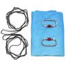 PRIOR FITNESS 5M Aerial Yoga Hammock Set with 40D Nylon Tricot Aerial Silk Yoga Inversion Fitness Accessories, Swing, Anti-Gravity Yoga, Exercise,