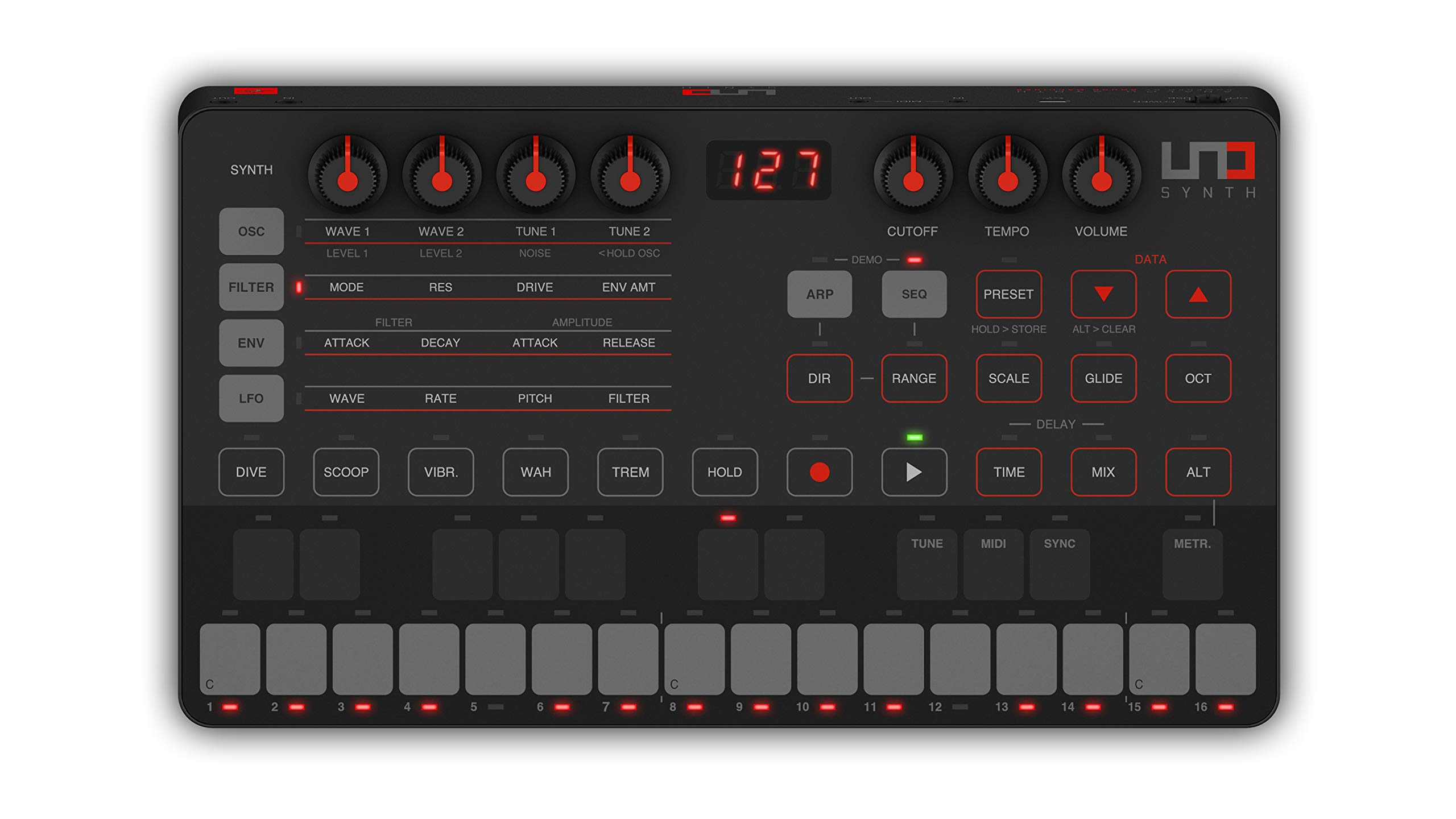 

IK Multimedia UNO Synth Monophonic Synthesizer Analog Synth IK Multimedia