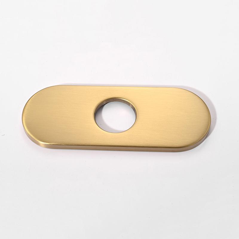 New Bathroom Faucet Accessories Hole Cover Deck Plate 6/10 Inch Bathroom Sink Unused Mounting Escutcheon 304