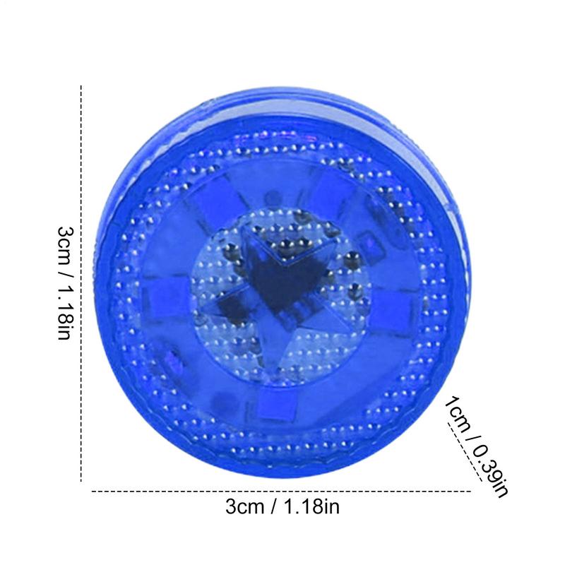 1pcs Car Door Warning Led Light Wireless Safety Warning Anti-collision 5 LED Magnetic Sensor Strobe Flashing Alarm Signal Lights