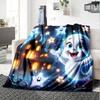 1pc Casper2 Blanket, Gift, for Men and Women, Soft Blanket, Good for Sofa Bed Couch Travel, Lightweight Flannel Blanket