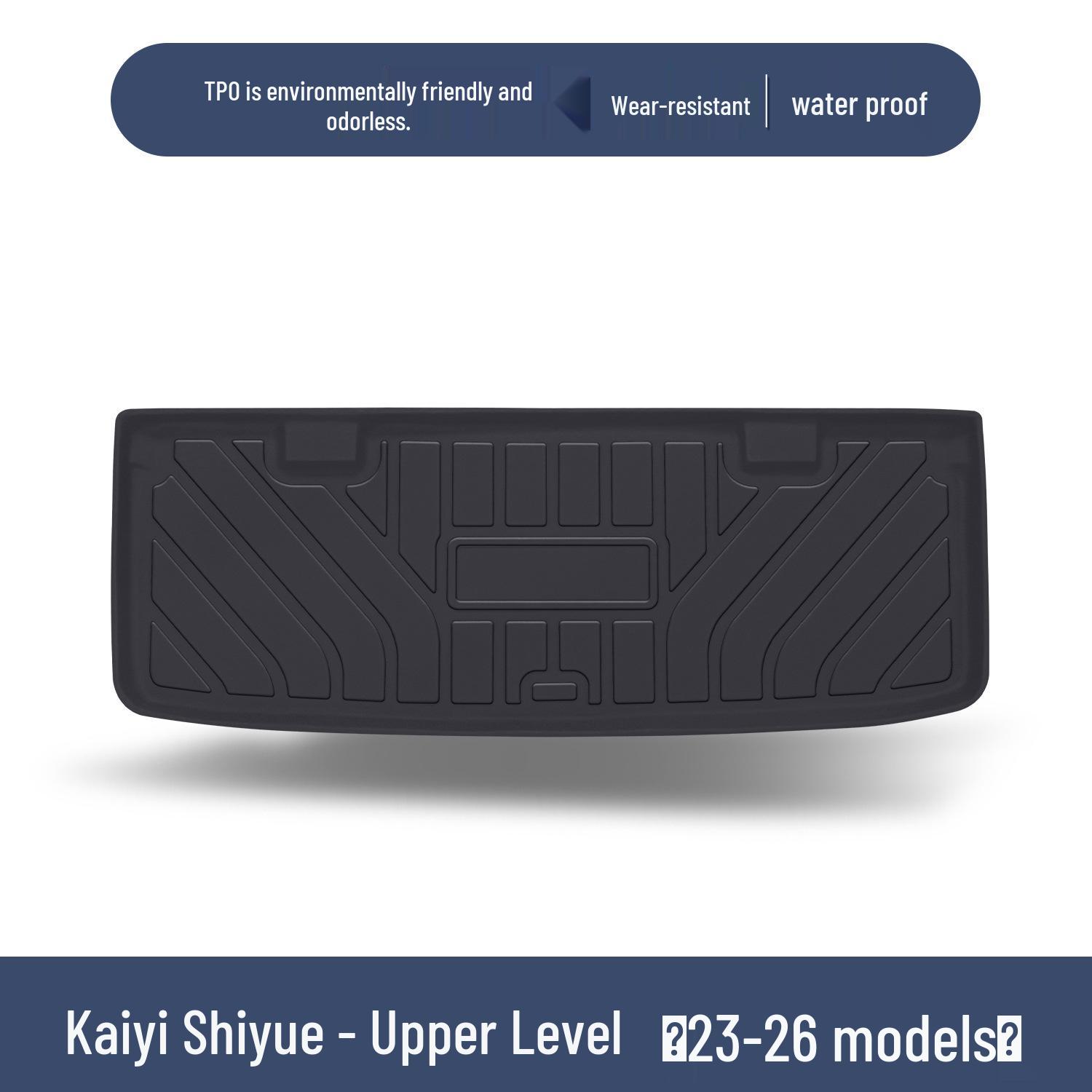 Kaiyi Shiyue TPE Trunk Mat Interior Decoration Accessory 100*90