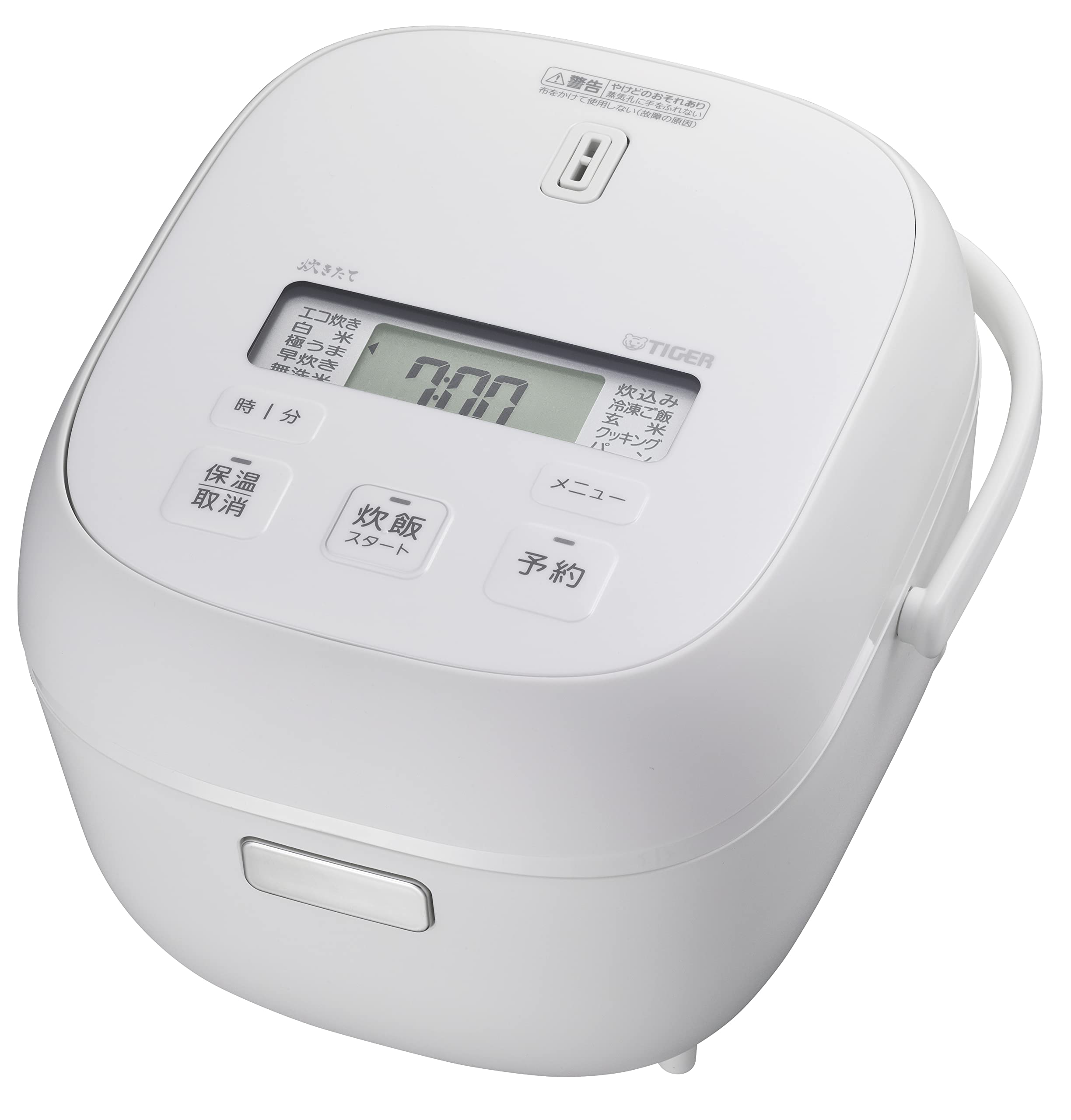 

Tiger TIGER JBS-A055 WM [Micon jar rice cooker, freshly cooked, 3 cups, matte white] 100V