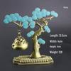 Pine Tree Hanging Incense Diffuser for Home - Agarwood & Sandalwood Censer for Tea and Incense Ceremonies
