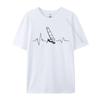 Windsurfing Windsurfer Serce Koszulki Zwykłe Góry T Shirt Sporty Wodne T Shirt Mężczyźni Żeglarstwo Miłośnicy Surferów Koszulka
