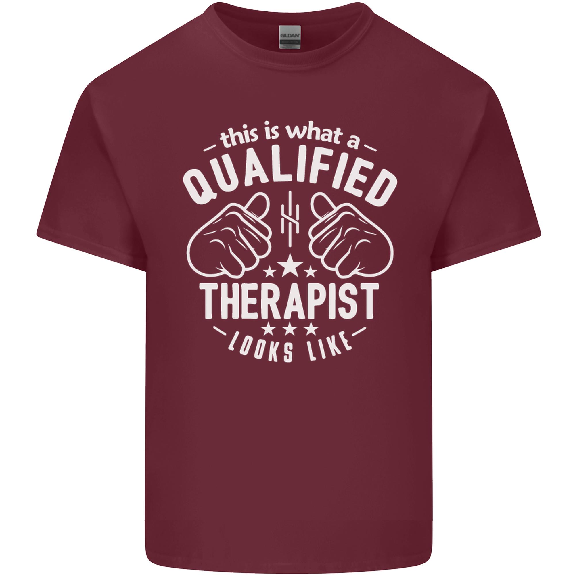 A Qualified Therapist Looks Like Unisexs Light Cotton TShirt S