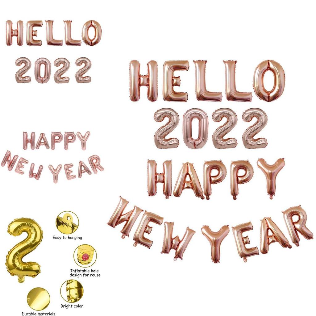Radiant Gold Party Accessories For New Years Eve 2022 Festive Home Decoration