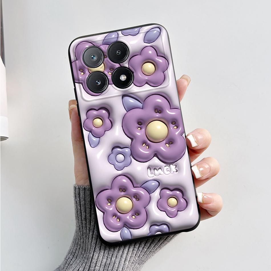 For Xiaomi Poco X6 Pro Case 2023 Fashion Astronaut Soft Silicone Back Cover For Xiaomi Poco M6 Pro 5G Funda PocoX6 X6 Pro Bumper
