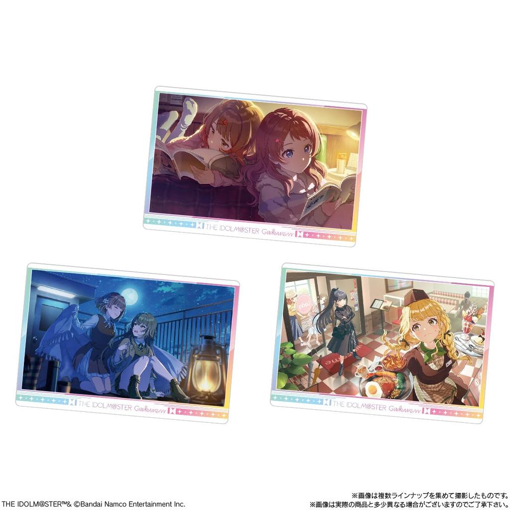 School Idolmaster Wafer Snack Box Set (20 Pieces) - Collectible Confectionery Toy