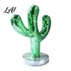 Creative Shiny Cactus Figurine Disco Ball Statue Green Mirror Mosaic Decor Retro Decorative Object for Entryway Table Ornament Home Christmas Party