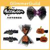 Adorable Halloween Themed Pet Hair Clips Featuring Playful Ghosts And Bats For Dogs And Cats