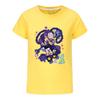5625 Girls Lily Lovebraids Print Short Sleeves T-Shirt Top