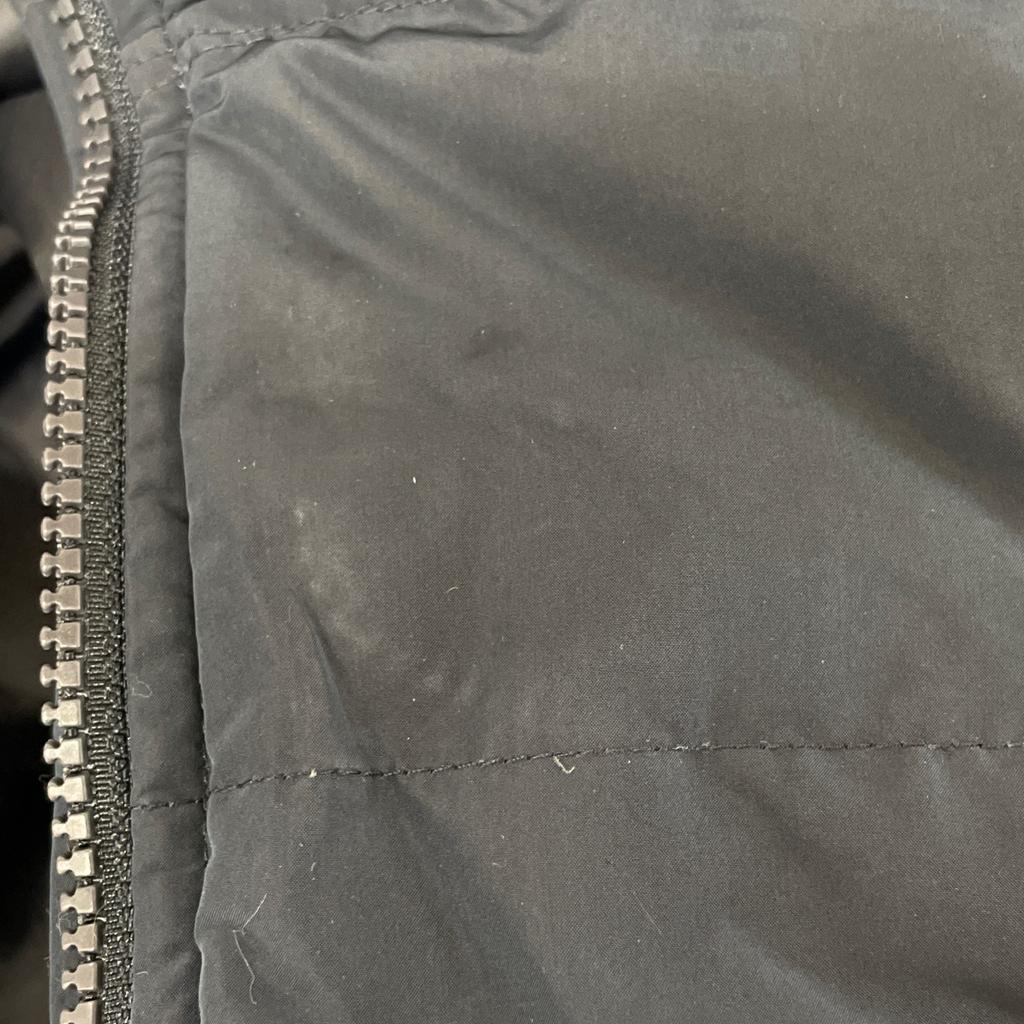 HUNTING WORLD 72JK62 Navy Fur Hooded Down Coat coat 44 NavyUsed