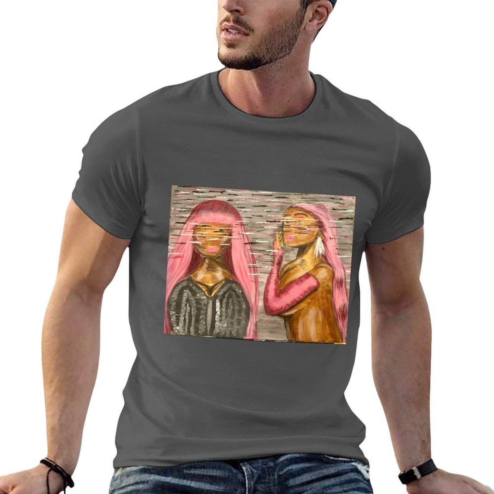 

Doja Cat x Nicki Minaj Fan Art TShirt anime t shirts oversize t shirt personalised TShirt 4XL