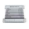 6 Styles Acrylic Knitting Gauge Rulers Crochet Hook And Yarn Wrap Per Inch Guide Knitting Tool for Spinners Yarn Measuring Crochet Accessories