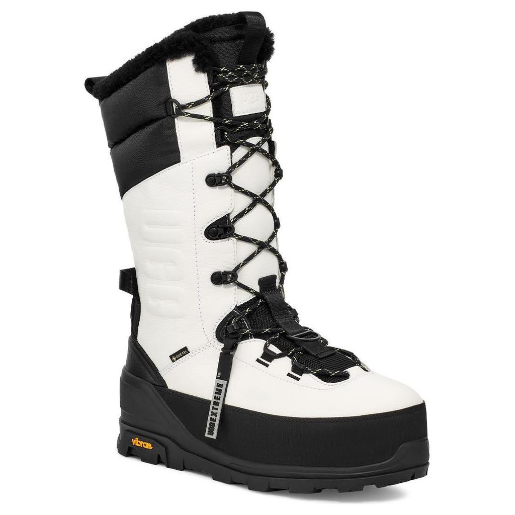 UGG Mode Warme High-Top Schneestiefel Unisex Stiefel Weiß Schwarz 1151850-WHT