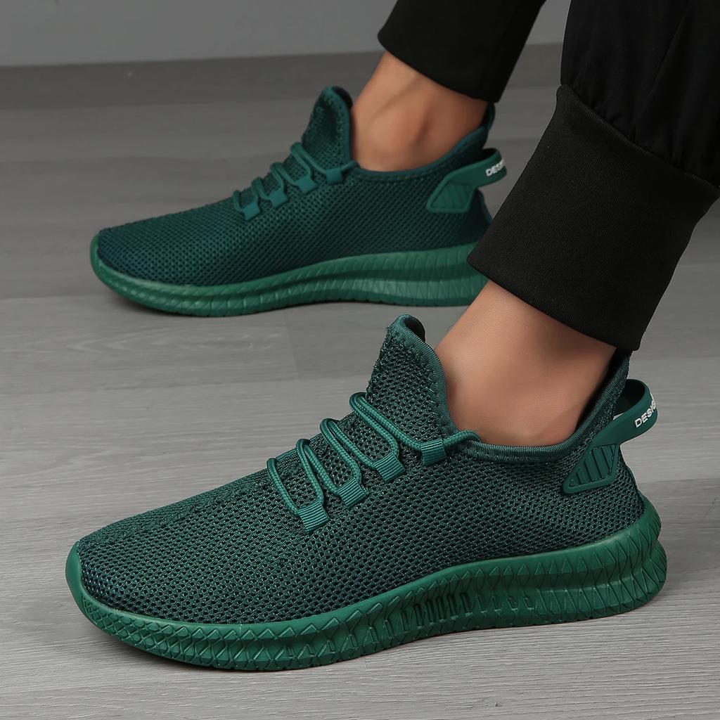 YRZL Men's Shoes Comfortable Running Shoes Male Breathable Non Slip Sneakers Men Non Slip Comfort Sports Shoes for Man